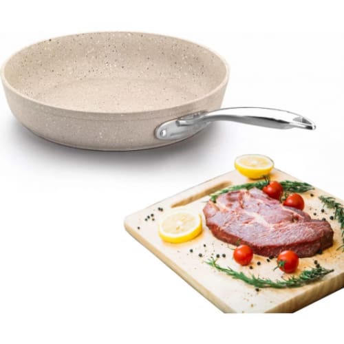 Poêle KORKMAZ Granita 24X4.7 cm Beige (A1855) Poêle KORKMAZ Granita 24X4.7 cm Beige (A1855)